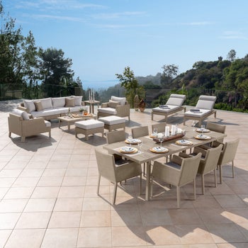 Modern Sling 19-Piece Outdoor Patio Estate Set