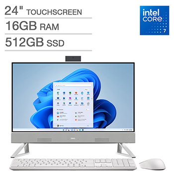 Dell All-in-One 24-inch Desktop with Intel Core 7 Processor