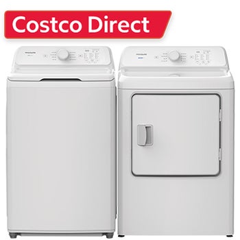 Frigidaire 4.1 cu. ft. Top Load Washer with Autosensing and 7.0 cu. ft. Dryer with SensorDry Technology