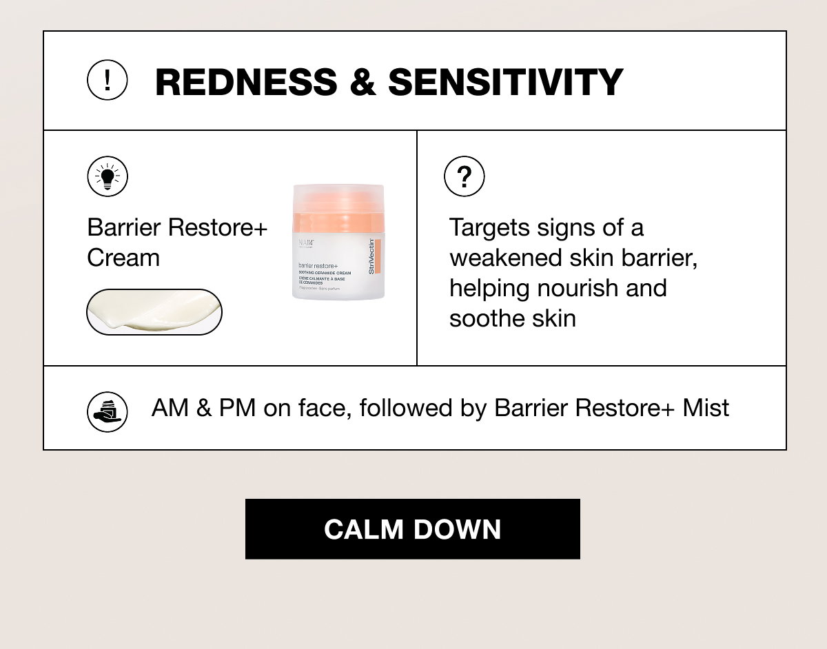 Concern: Redness & Sensitivity