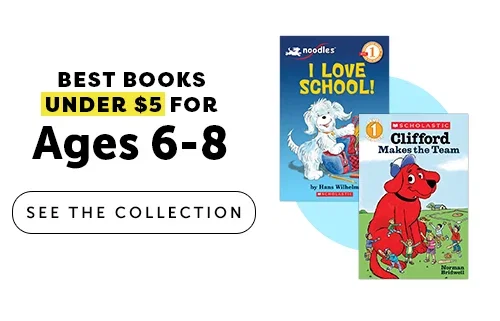 Best Books Under $5 for Ages 6-8
