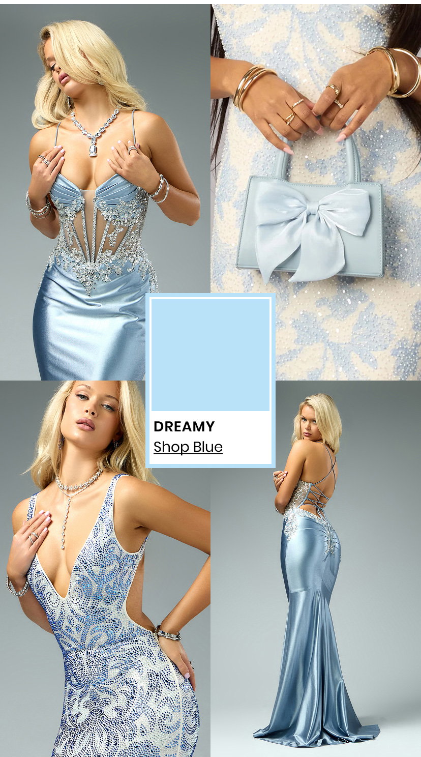 Dreamy. Shop Blue.