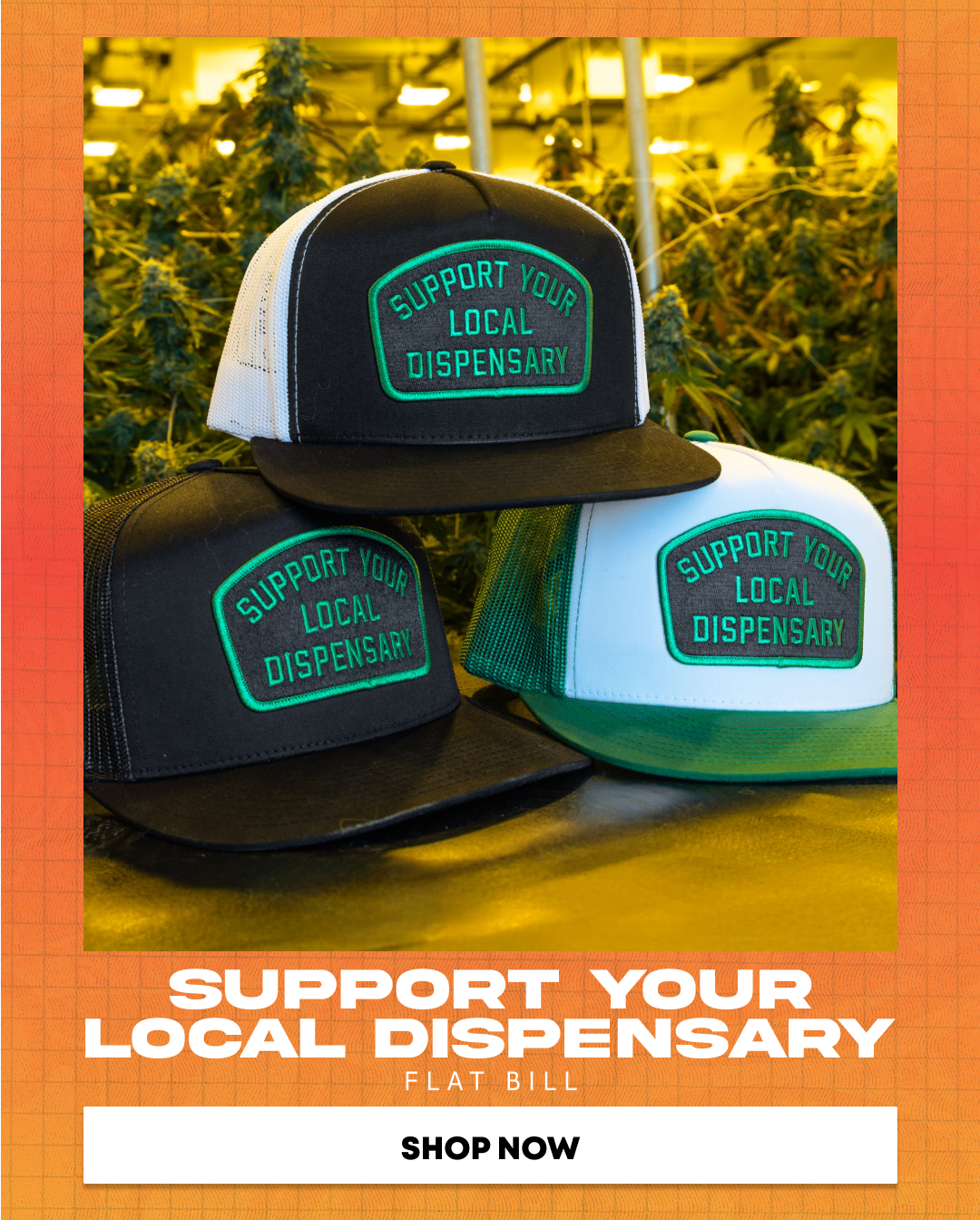 Support Your Local Dispensary Flatbill