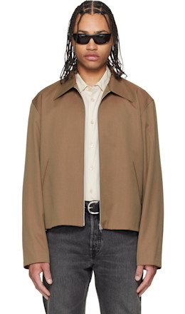Brown Mini Jacket - OUR LEGACY