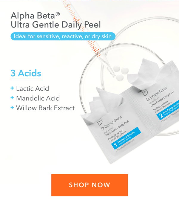 Alpha Beta Ultra Gentle Daily Peel Ingredients