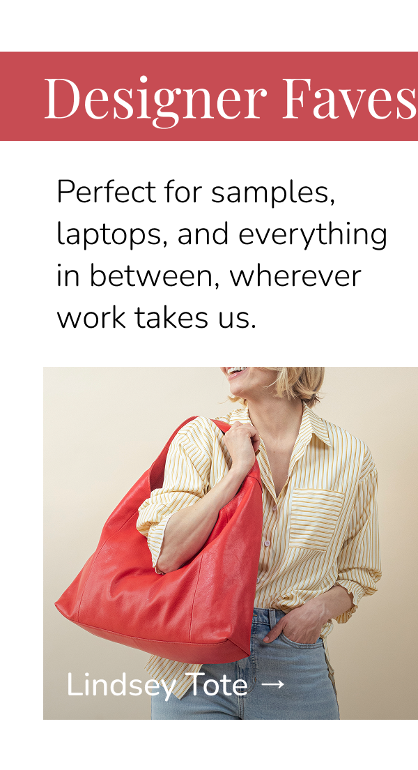 Lindsey Leather Tote Bag