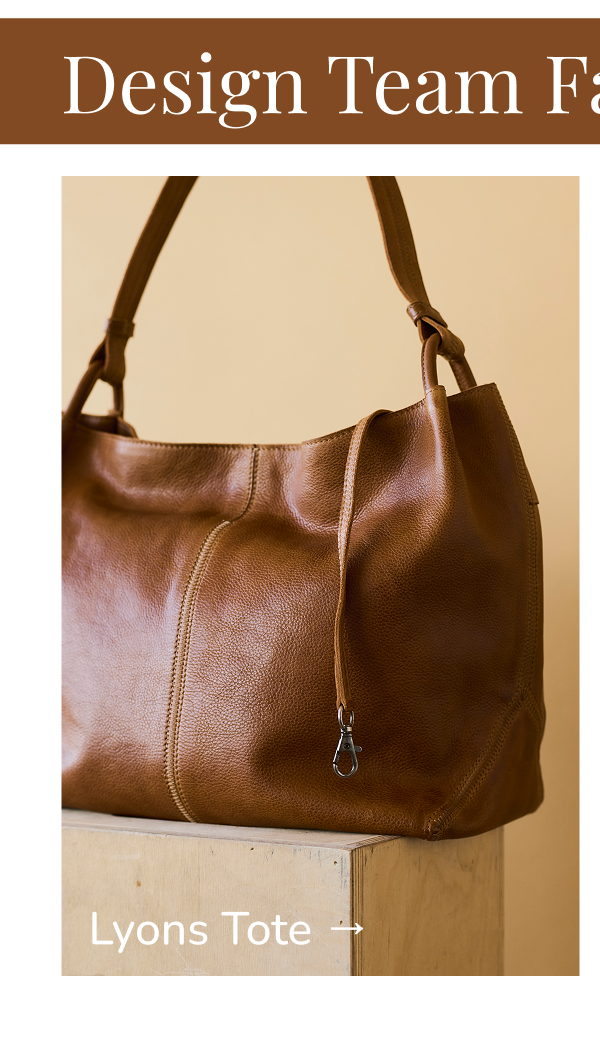 Lyons Leather Tote Bag