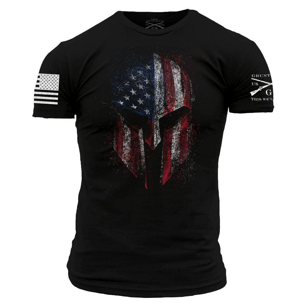 Image of American Spartan 2.0 T-Shirt - Black