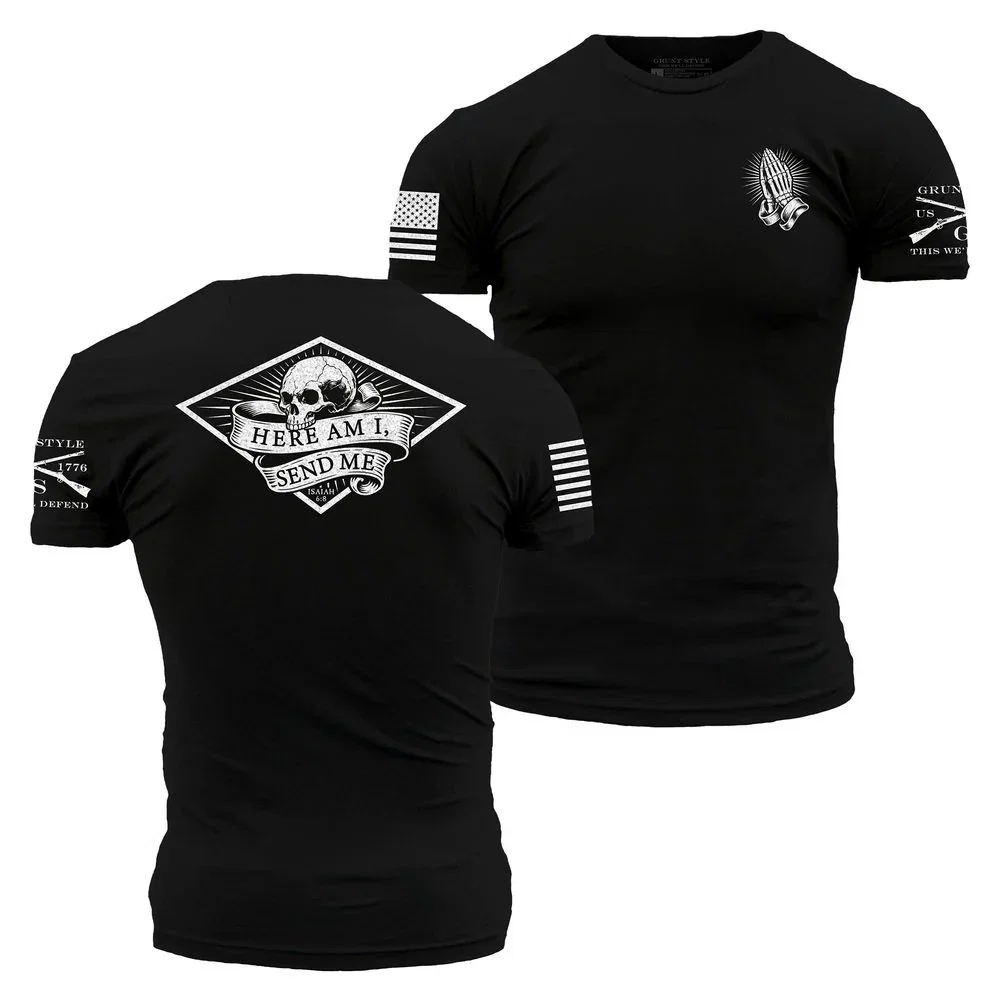 Image of Send Me T-Shirt - Black
