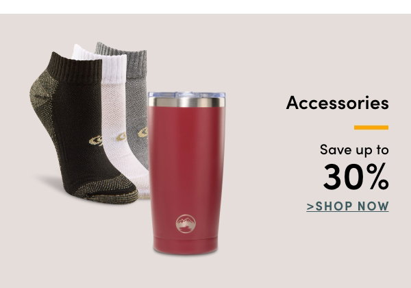 UPDATED NEW COMPLIANT OFFER MAR 6: Save up to 30% on Accessories