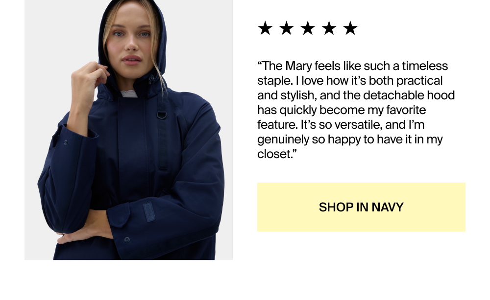 Shop Mary Rain Jacket