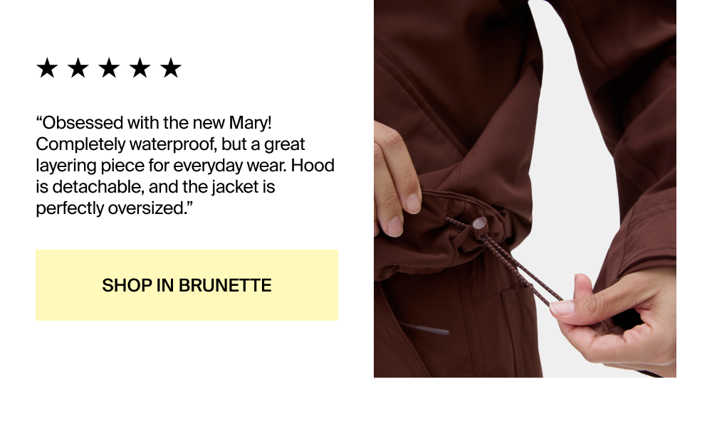 Shop Mary Rain Jacket