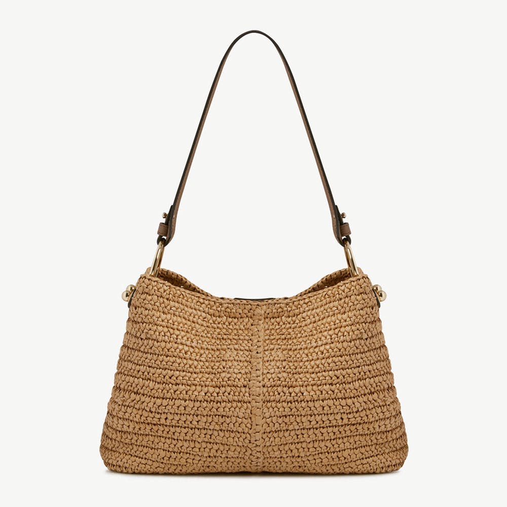 Image of Lana Hobo - Raffia/Clay