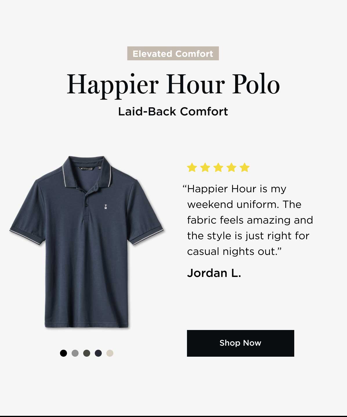 Happier Hour Polo