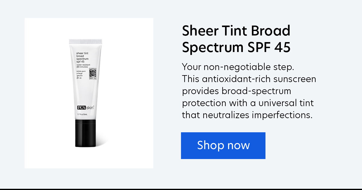 Sheer Tint Broad Spectrum SPF 45