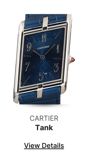 Cartier Tank Asymetrique "New York 5th Ave" Platinum