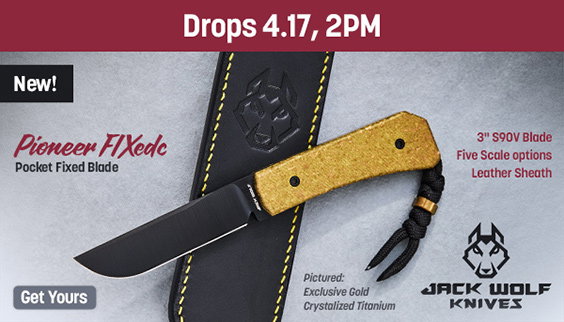 Coming Soon Jack Wolf Knives