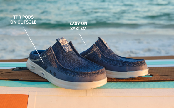 Wally Hey2O Slip Mesh in Ensign Blue