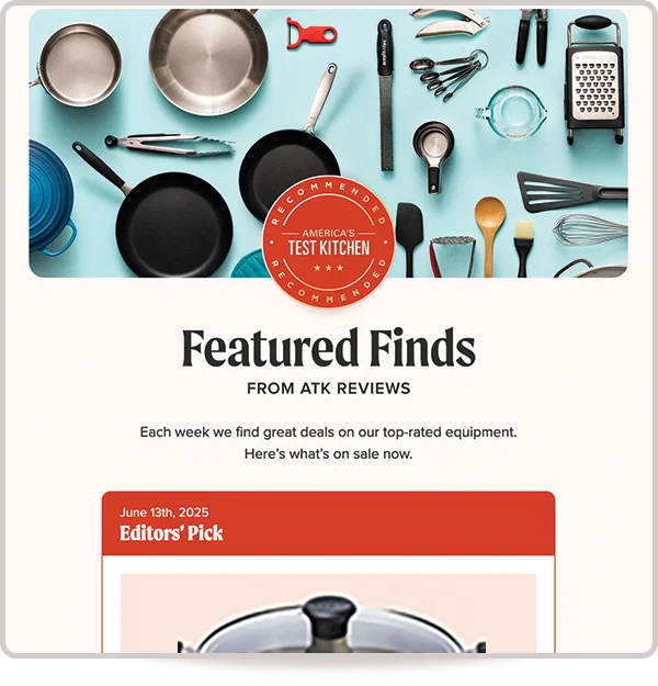 Featured Finds Newsletter Preview