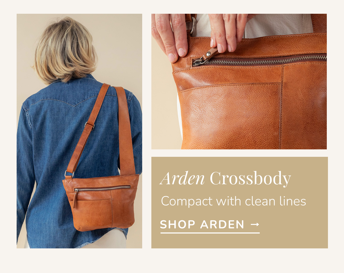 Arden Leather Crossbody