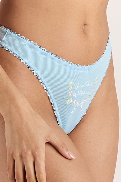 Everbloom bottoms in Blue.