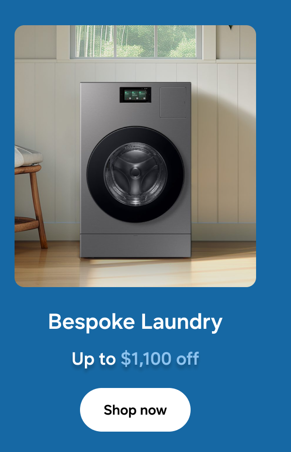 Bespoke Laundry - Up to $1,100 off - Shop now