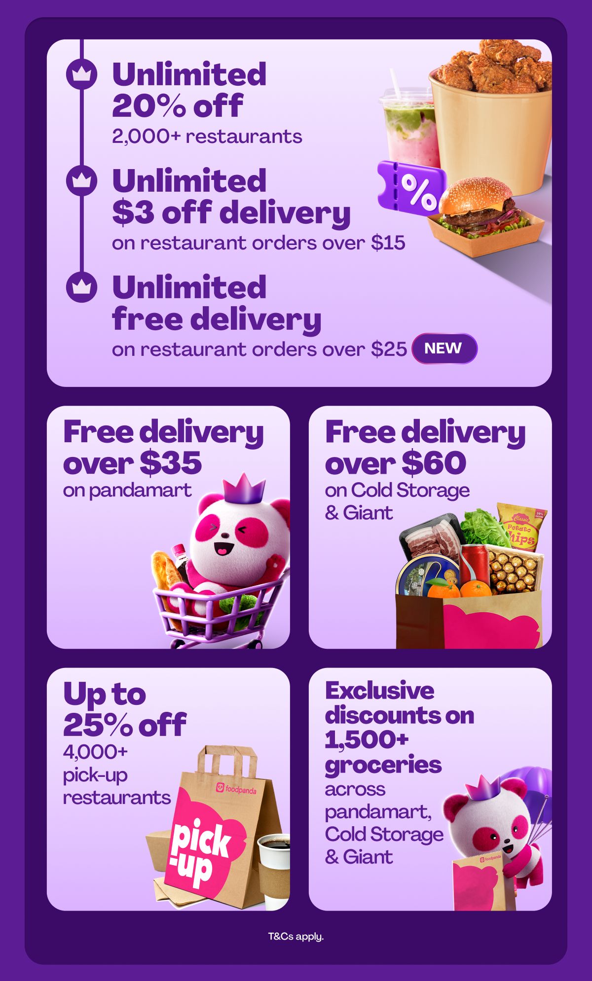 Save more with foodpanda