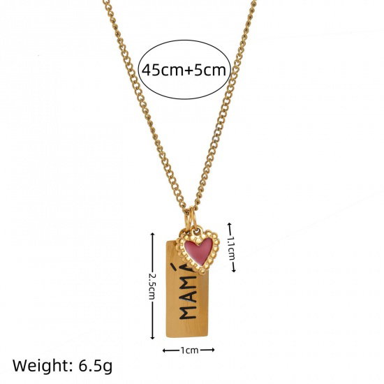 Stainless Steel Charm Necklaces