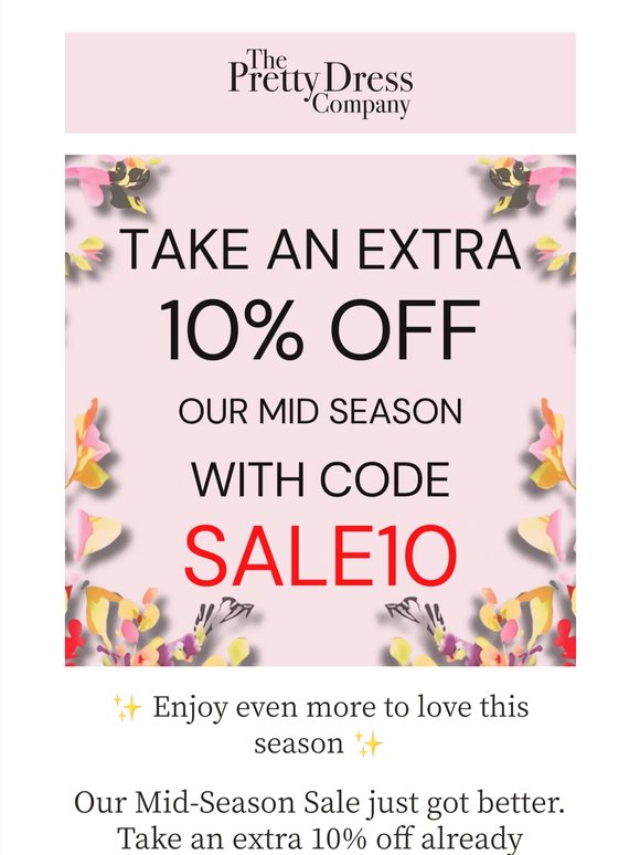 The Pretty Dress Company: Best sellers - chosen by you | Milled