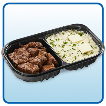 Kirkland Signature Braised Beef with Mashed Potatoes