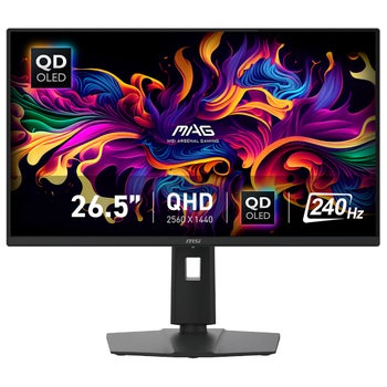 MSI 27-inch QHD QD-OLED 240Hz 0.03ms NVIDIA G-Sync and AMD FreeSync Gaming Monitor