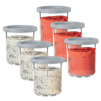 Ninja CREAMi XL 24oz Tubs and Lids, 6-Pack