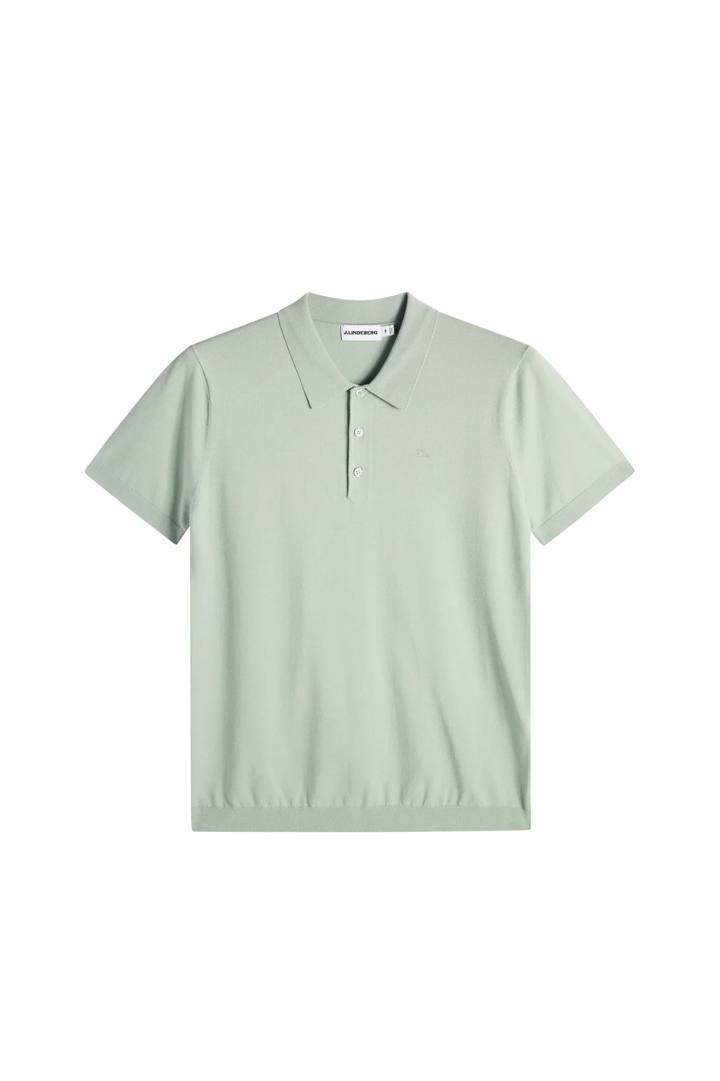 Image of Ridge Knitted Polo / Jadeite