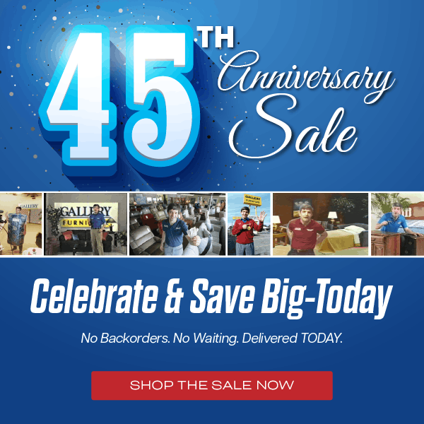 45TH Anniversary Sale