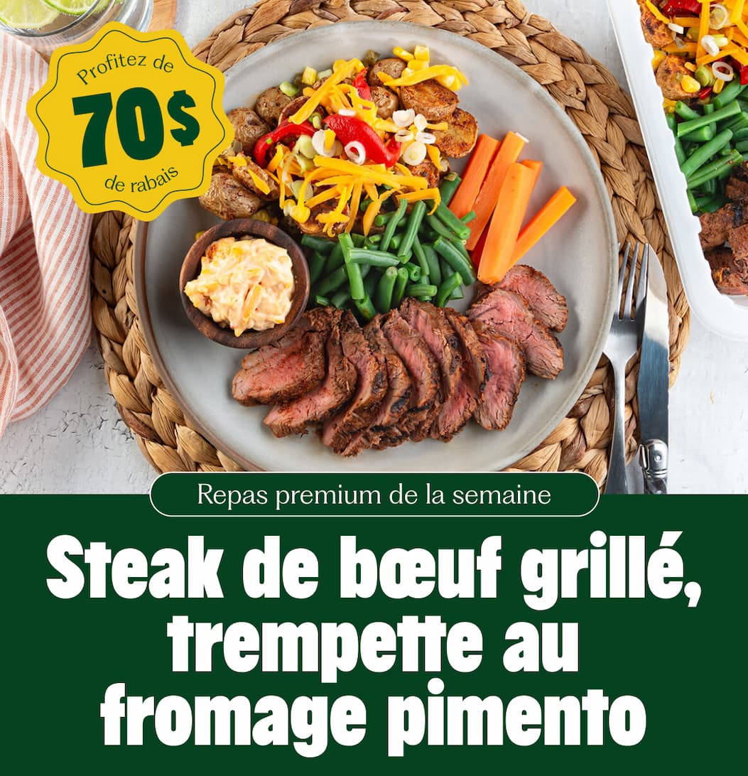 Repas premium de la semaine