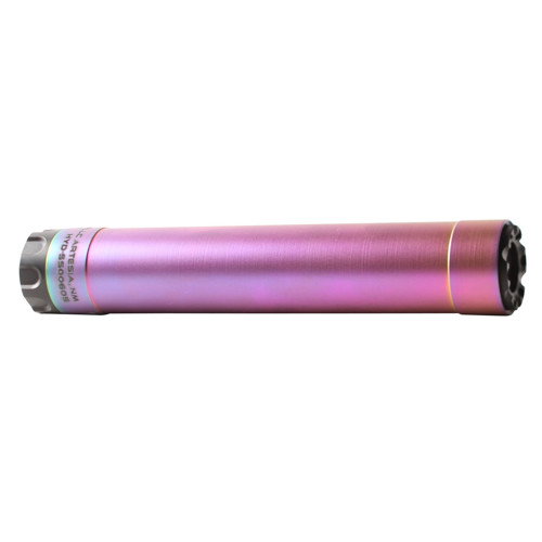 CGS GROUP 22 LR 5.65" Titanium Suppressor / Silencer - Rainbow PVD