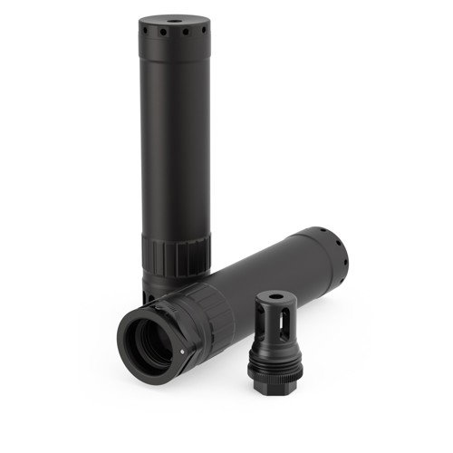 KGM R-556 Quick Detatch Heavy Use 5.56 Suppressor 1/2x28 Muzzle Break w/Pack
