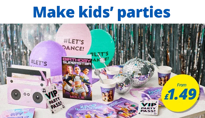 Create their dream party