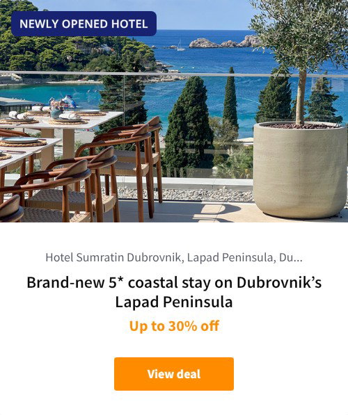 Brand-new 5* coastal stay on Dubrovnik%27s Lapad Peninsula