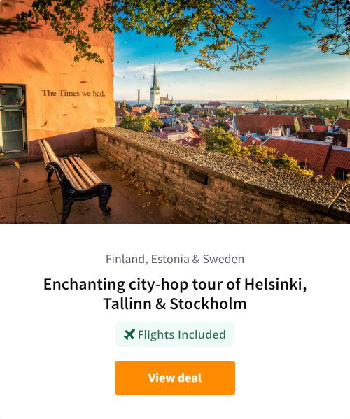 Enchanting city-hop tour of Helsinki, Tallinn &amp; Stockholm