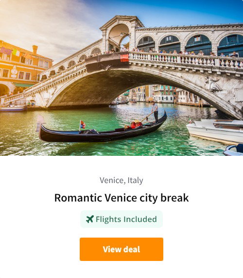 Romantic Venice city break