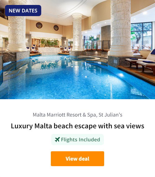 Luxury Malta beach escape with sea views