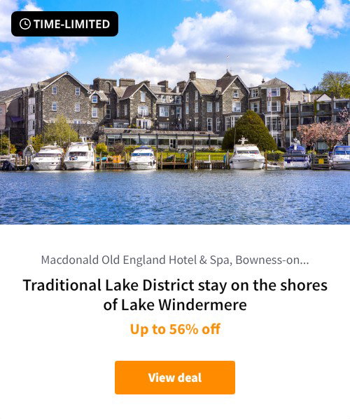 Traditional Lake District stay on the shores of Lake Windermere