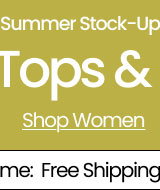 Summer Stock-Up $12 & Up Tops & Tees Shop Womens Limited Time: FREE Shipping* Sitewide