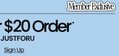 PS Rewards Member Exclusive $5 Off Your $20 Order* Use Code: JUSTFORU Sign Up