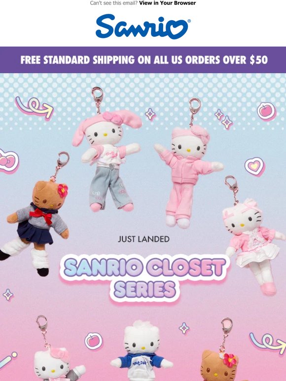 Cheery Chums & Hello Kitty 　サビオのパッケージセット Plush Cheery Chums Sanrio Vintage Retro - Meccha Japan