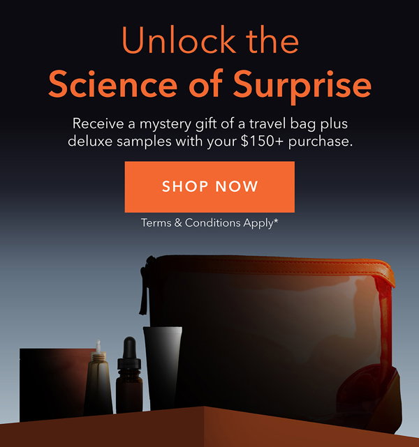 FREE 5-Piece Mystery Skincare Gift With $150+ Spend