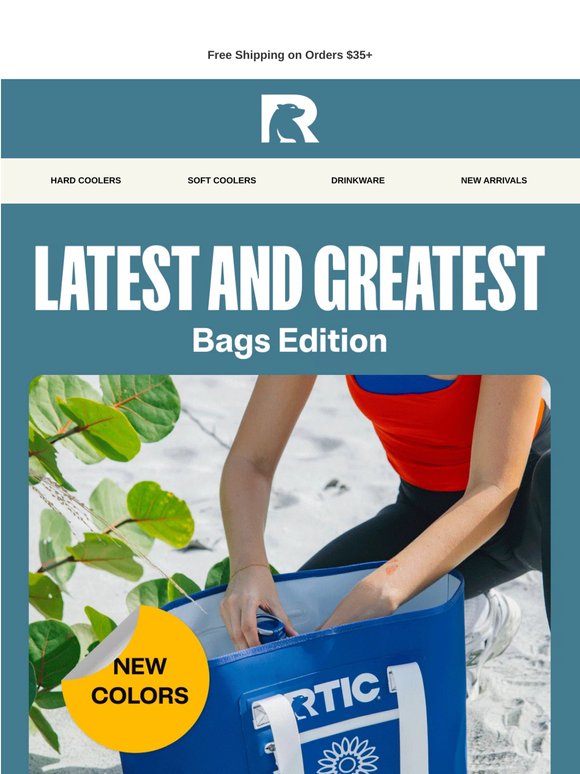 RTIC: Fresh Colors In The Bag | Milled