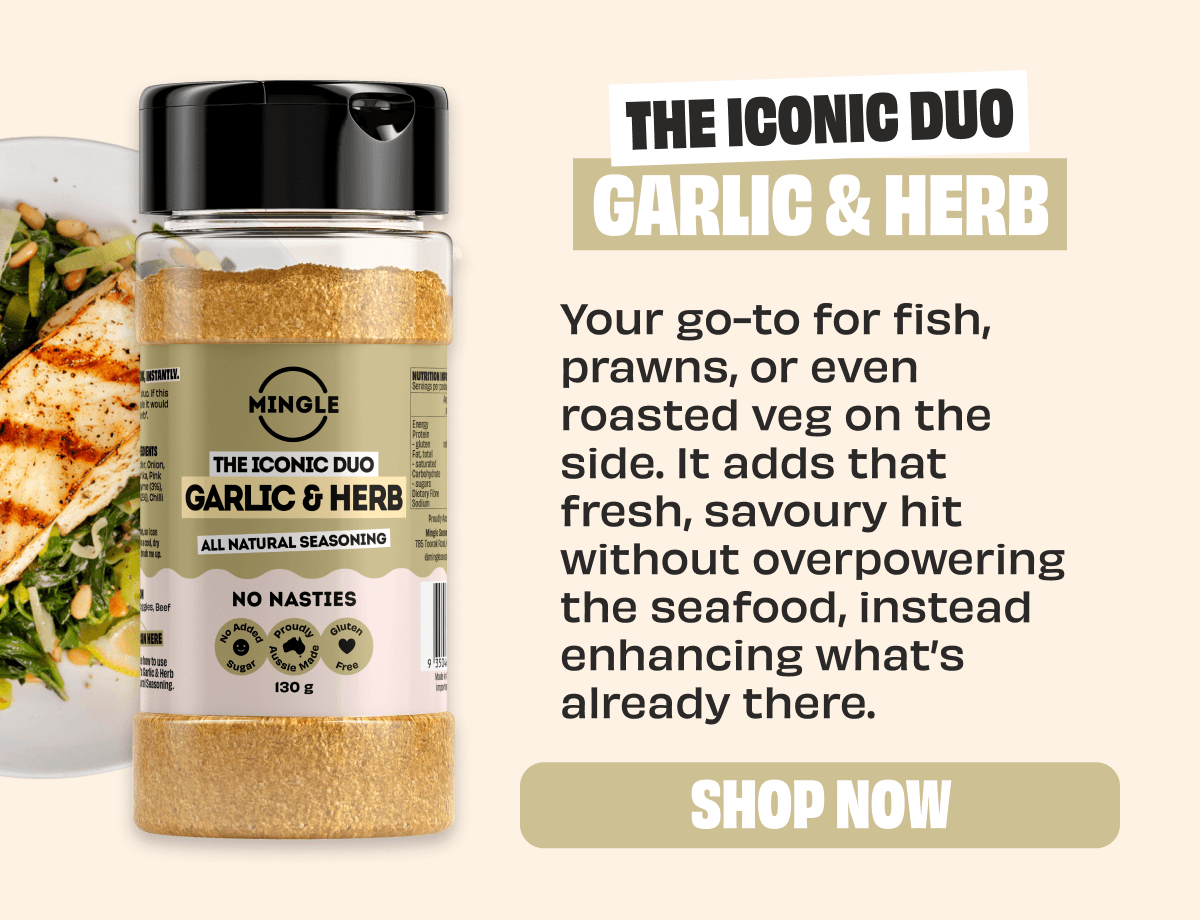 GARLIC & HERB SEASONING - LARGE BOTTLE