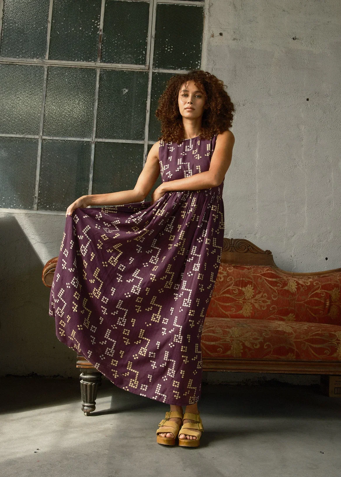 Image of elani dress | fall 25 | crossword
